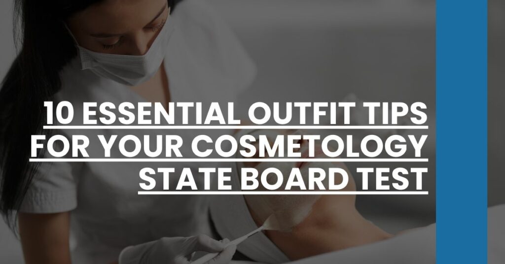 10 Essential Outfit Tips for Your Cosmetology State Board Test Feature Image