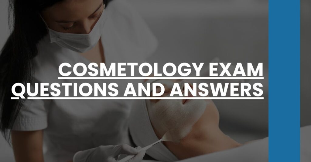 Cosmetology Exam Questions and Answers Feature Image