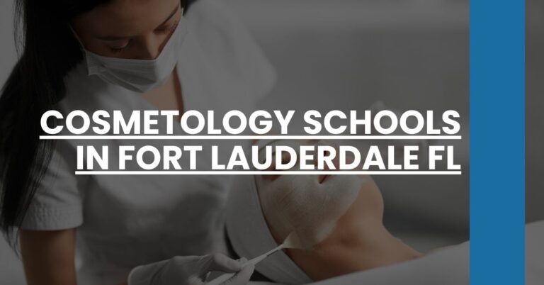 Cosmetology Schools in Fort Lauderdale FL Feature Image