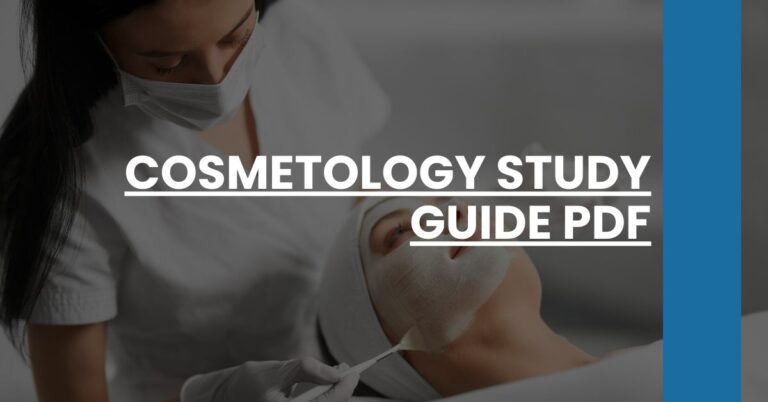 Cosmetology Study Guide PDF Feature Image