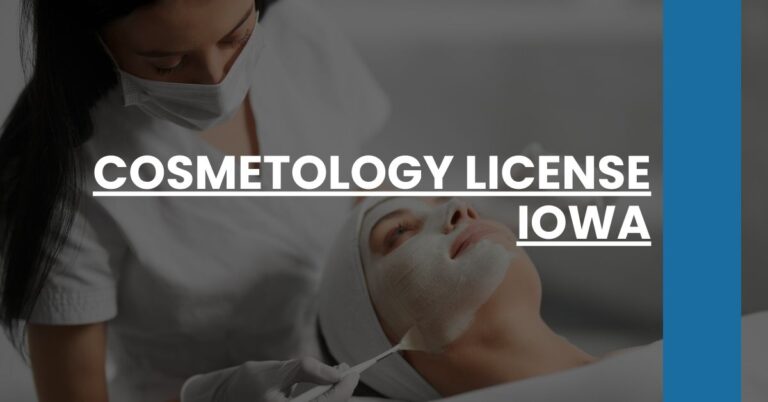 Cosmetology License Iowa Feature Image