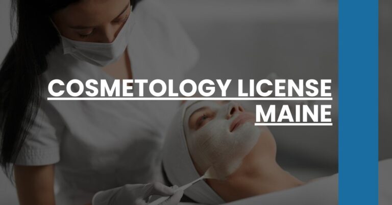 Cosmetology License Maine Feature Image