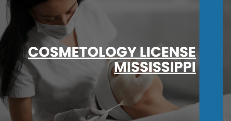 Cosmetology License Mississippi Feature Image