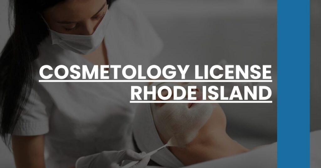 Cosmetology License Rhode Island Feature Image