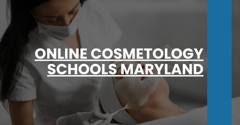 Online Cosmetology Schools Maryland Feature Image